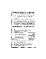 Preview for 35 page of DeLonghi DC59TB/W User Manual