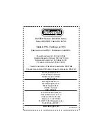 Preview for 44 page of DeLonghi DC59TB/W User Manual