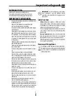 Предварительный просмотр 1 страницы DeLonghi DCH 6031 User Manual