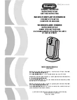 Preview for 1 page of DeLonghi DCH5090EL Instructions For Use Manual