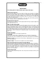 Preview for 7 page of DeLonghi DCH5090EL Instructions For Use Manual