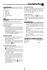 Preview for 6 page of DeLonghi DCH6031 Instructions Manual