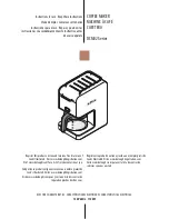 Preview for 2 page of DeLonghi DCM02 Series Instructions For Use Manual