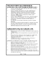 Preview for 37 page of DeLonghi DCM485 Series Instruction Manual