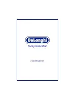 Preview for 58 page of DeLonghi DCM900 Series Instruction Manual