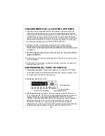 Preview for 10 page of DeLonghi DCU50T Series Instruction Manual