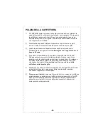 Preview for 22 page of DeLonghi DCU50T Series Instruction Manual