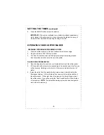 Preview for 9 page of DeLonghi DD1000TC Series Instruction Manual