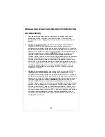 Preview for 20 page of DeLonghi DD1000TC Series Instruction Manual