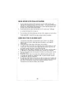 Preview for 24 page of DeLonghi DD1000TC Series Instruction Manual