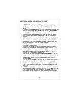 Preview for 25 page of DeLonghi DD1000TC Series Instruction Manual