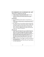 Preview for 35 page of DeLonghi DD1000TC Series Instruction Manual