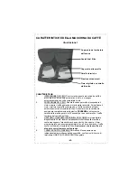 Preview for 43 page of DeLonghi DD1000TC Series Instruction Manual