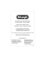 Preview for 55 page of DeLonghi DD1000TC Series Instruction Manual