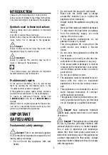 Preview for 2 page of DeLonghi DD50PSC Manual