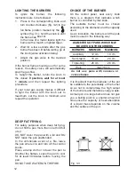 Preview for 12 page of DeLonghi DDC 606-DF User & Installation Instructions Manual