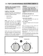 Preview for 14 page of DeLonghi DDC 606-DF User & Installation Instructions Manual