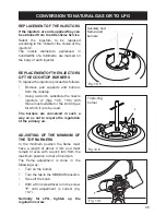 Preview for 45 page of DeLonghi DDC 606-DF User & Installation Instructions Manual