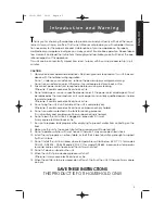 Предварительный просмотр 2 страницы DeLonghi DDE 40E Use And Maintenance Manual