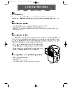 Предварительный просмотр 7 страницы DeLonghi DDE400 Use And Maintenance Manual