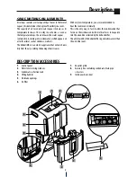 Preview for 4 page of DeLonghi DDSE30 Instructions For Use Manual