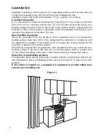 Предварительный просмотр 6 страницы DeLonghi DE 60 GW Installation And Service Instructions Use And Care Instructions