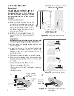 Предварительный просмотр 8 страницы DeLonghi DE 60 GW Installation And Service Instructions Use And Care Instructions