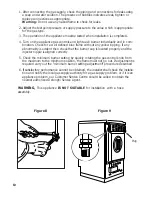 Предварительный просмотр 10 страницы DeLonghi DE 60 GW Installation And Service Instructions Use And Care Instructions