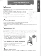 Предварительный просмотр 9 страницы DeLonghi DE40P Instructions For Use Manual