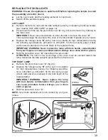 Preview for 39 page of DeLonghi DE6010MT Installation And Service Instructions Use And Care Instructions