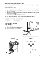 Предварительный просмотр 11 страницы DeLonghi DE608ARTB Installation And Service Instructions Use And Care Instructions