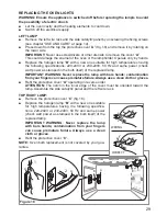 Предварительный просмотр 29 страницы DeLonghi DE608MLH Installation And Service Instructions Manual