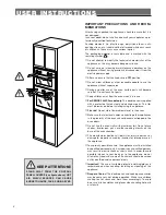 Предварительный просмотр 4 страницы DeLonghi DEBIGE 2440 W User Operating Instructions Manual