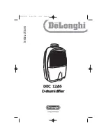 Предварительный просмотр 1 страницы DeLonghi DEC12 Instructions Manual