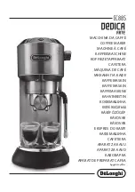 DeLonghi DEDICA ARTE EC885 Manual preview