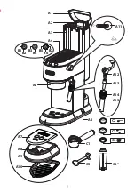 Предварительный просмотр 2 страницы DeLonghi Dedica EC 685.W Instructions For Use Manual