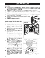 Предварительный просмотр 16 страницы DeLonghi DEF608GW Use And Care Instructions Manual