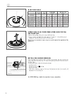 Предварительный просмотр 14 страницы DeLonghi DEFSGG 24 SS Installation Instructions Manual