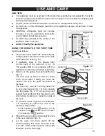 Предварительный просмотр 19 страницы DeLonghi DEFV908BK Use And Care Instructions Manual