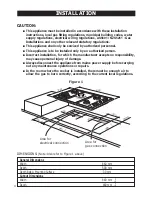 Preview for 4 page of DeLonghi DEGH90W Installation And Service Instructions Manual