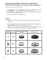 Preview for 18 page of DeLonghi DEGH90W Installation And Service Instructions Manual