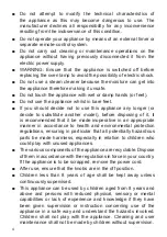 Preview for 4 page of DeLonghi DEL8510 Use And Care Instructions Manual