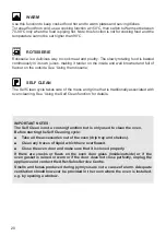 Preview for 20 page of DeLonghi DEP909P Installation And Service Instructions Use And Care Instructions