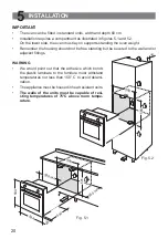 Preview for 20 page of DeLonghi DESM463 Series Users Operating Instructions, Installation Instructions