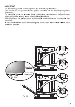 Preview for 23 page of DeLonghi DESM463 Series Users Operating Instructions, Installation Instructions