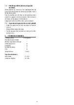 Preview for 22 page of DeLonghi DEXD214F Manual