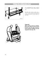 Предварительный просмотр 22 страницы DeLonghi DFG 901SS User Operating Instructions Manual