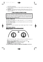 Предварительный просмотр 3 страницы DeLonghi DFH232 Owner'S Instructions