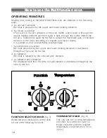 Предварительный просмотр 10 страницы DeLonghi DFS 901SS User Operating Instructions Manual