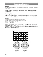 Предварительный просмотр 18 страницы DeLonghi DFS 901SS User Operating Instructions Manual